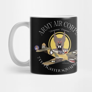 p-40 warhawk - 49fg - 7th Fighter Squadron wo Bakgrd Mug